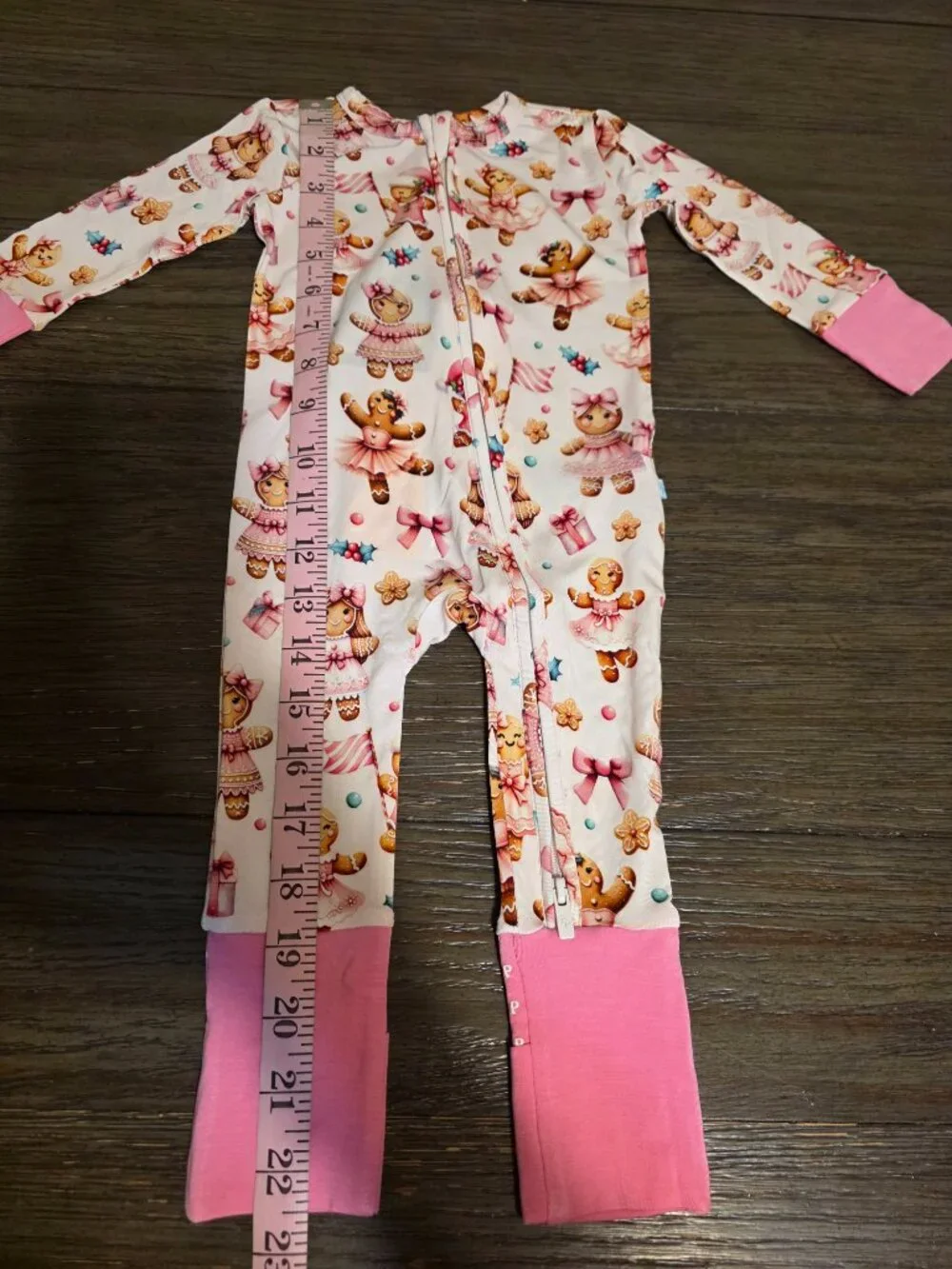 Posh Peanut Ginger Posh Christmas Convertible Footie NWT 6-9M Baby Girl